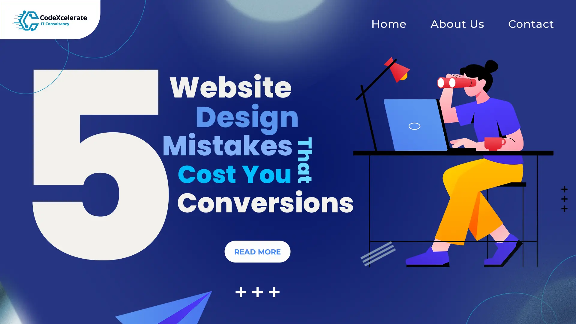 5 Website Design Mistakes That Cost You Conversions (and How to Fix Them)