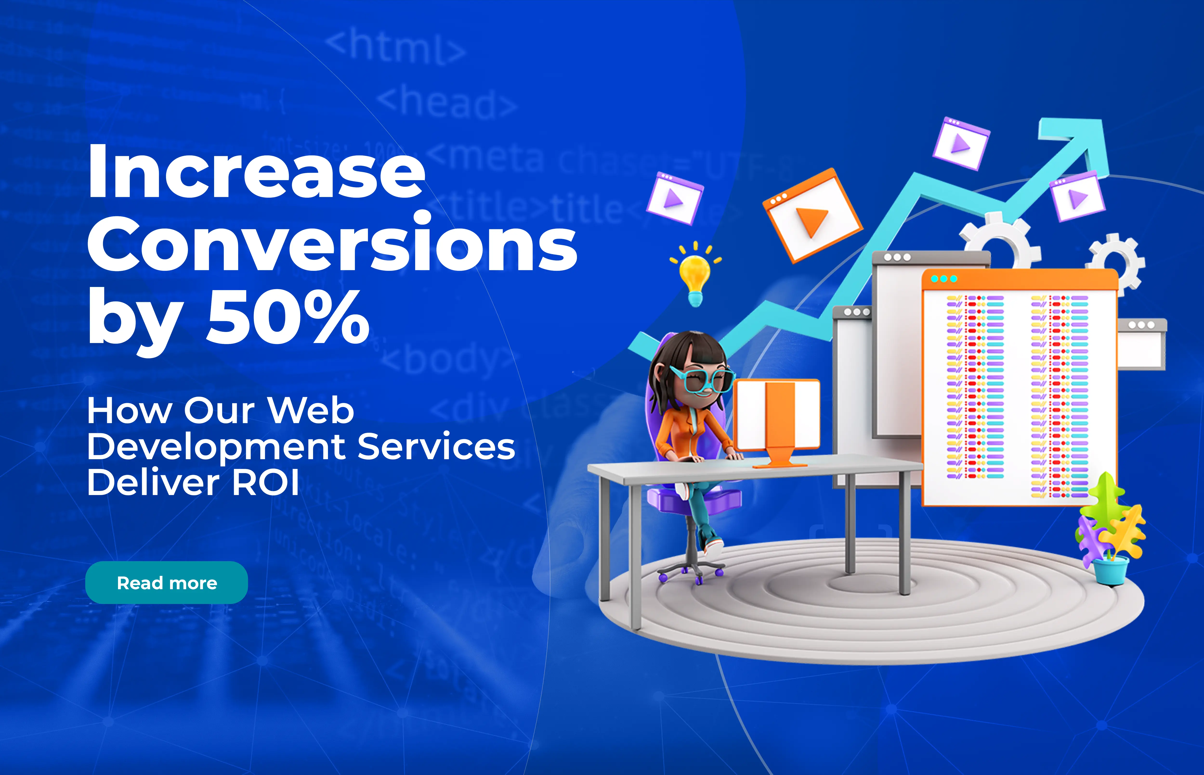 Increase your conversion by 50%